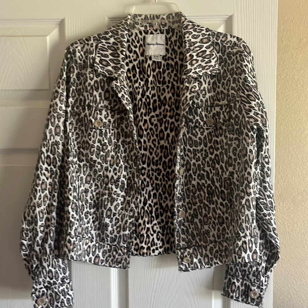Tommy Bahama Cats Meow linen jacket.